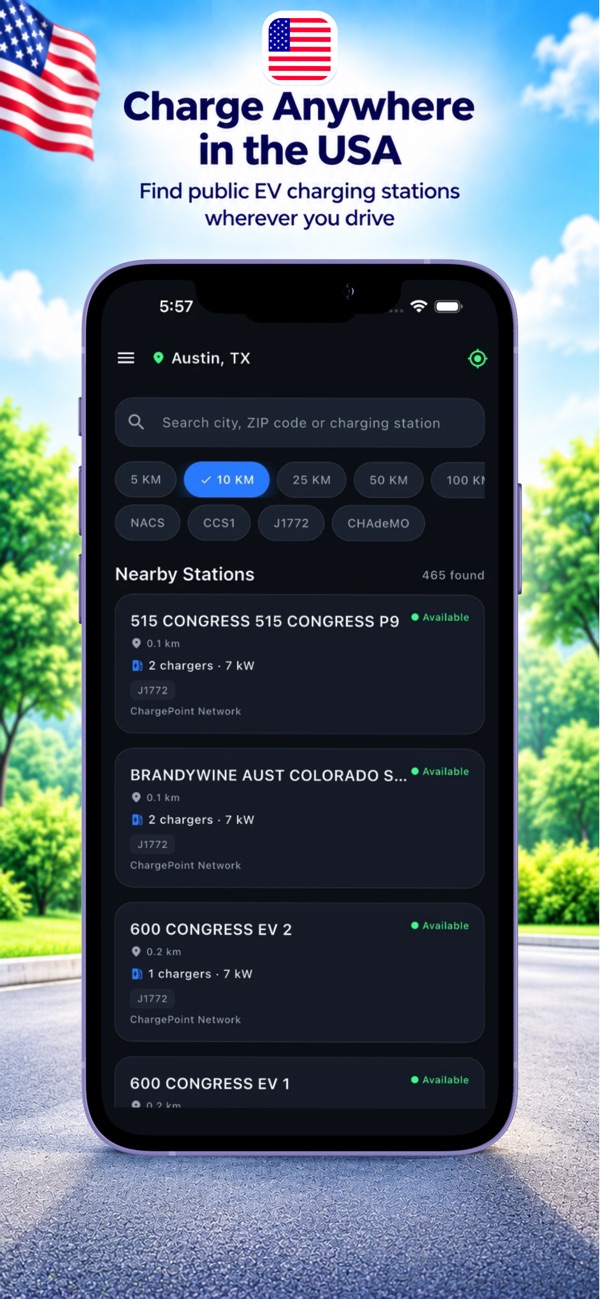 EV Charging Locator screenshot 2
