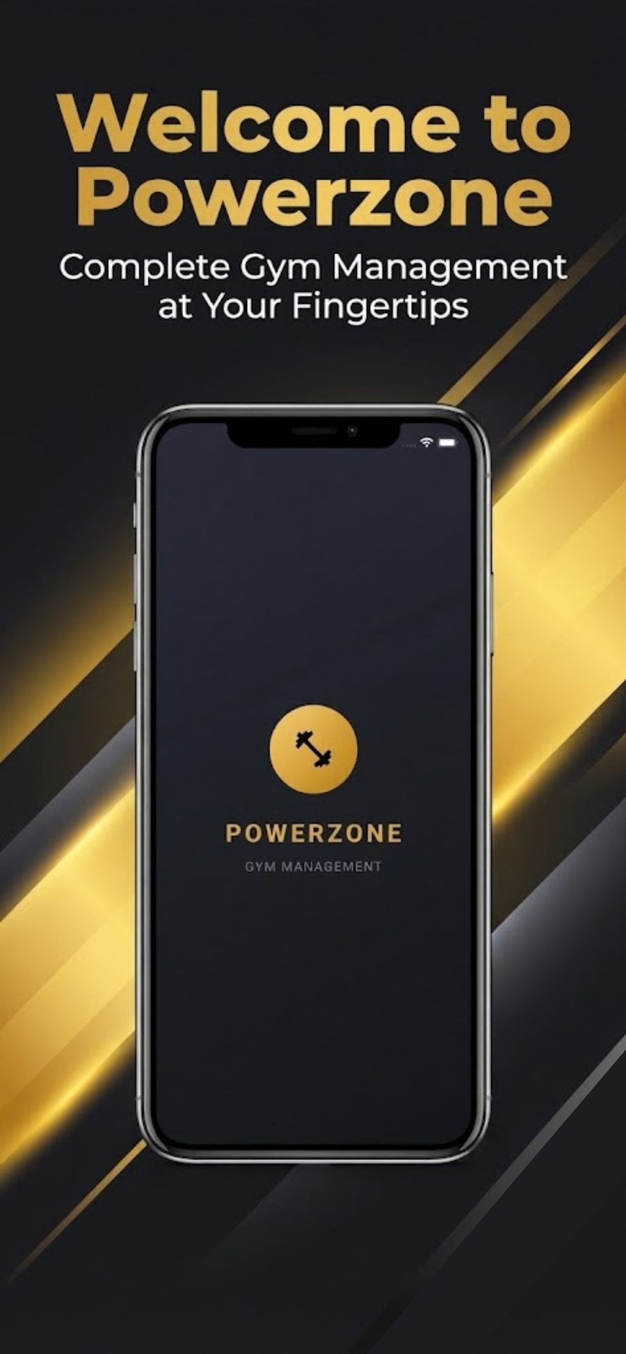 Powerzone Owner App Welcome Screen