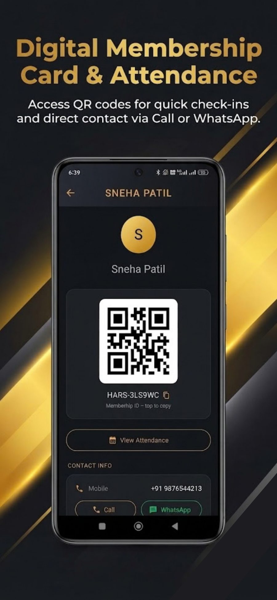 Powerzone Owner App Digital ID Card