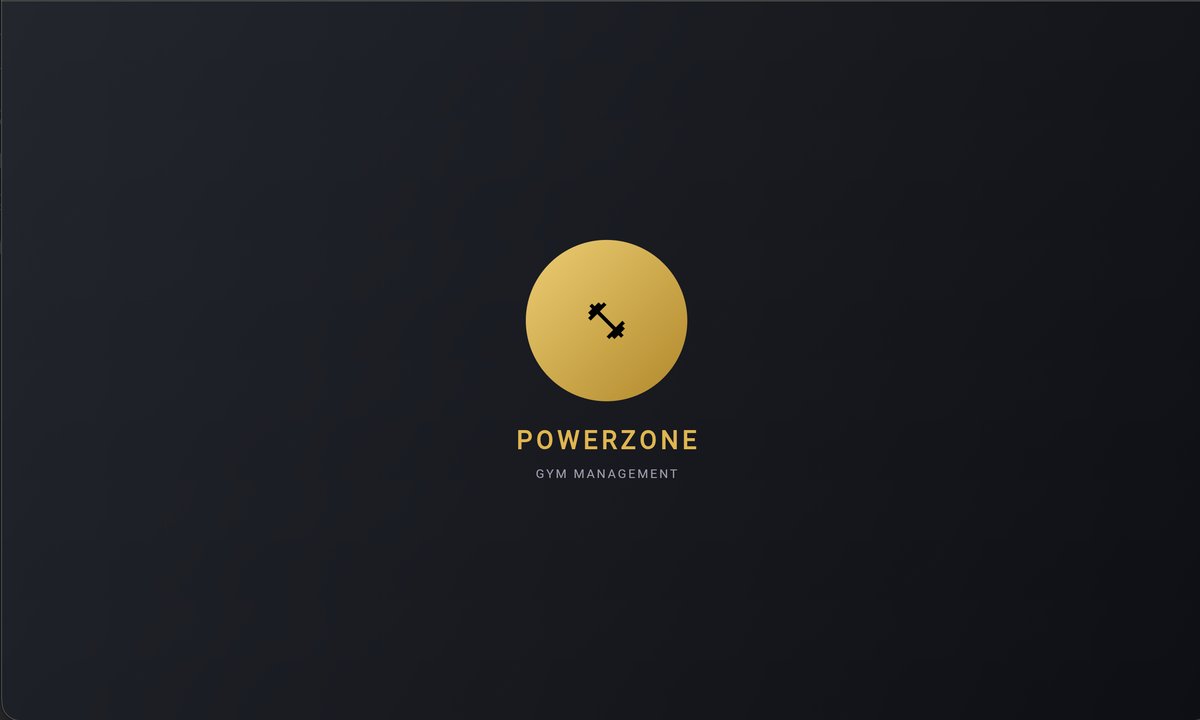 Powerzone Web Dashboard Login Screen